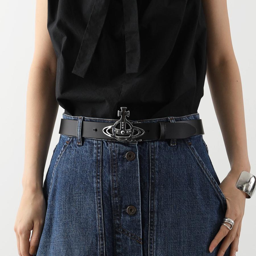 Vivienne Westwood ヴィヴィアンウエストウッド ベルト BELTS LINE ORB BUCKLE 82010035 82010036 82010056 L0022 レディース レザー オーブ カラー3色｜s-musee｜06