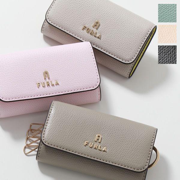 FURLA フルラ camelia カメリア キーケース ブラック 通販 新品☆ FURLA(フルラ)イエロー レザー キーケース