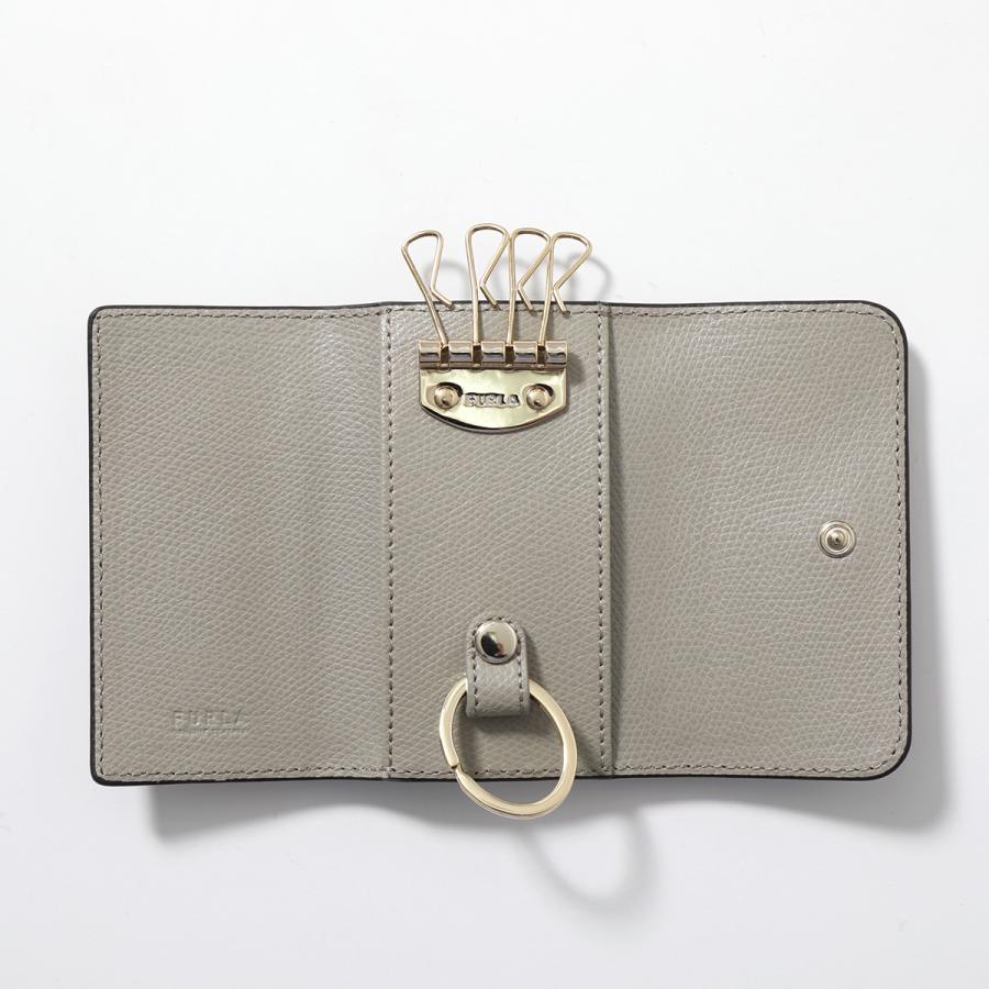 【新品 未使用】FURLA CAMELIA 4連キーケース ライトグレー FURLA（フルラ） キーケース CAMELIA カメリア WR00436 ARE000