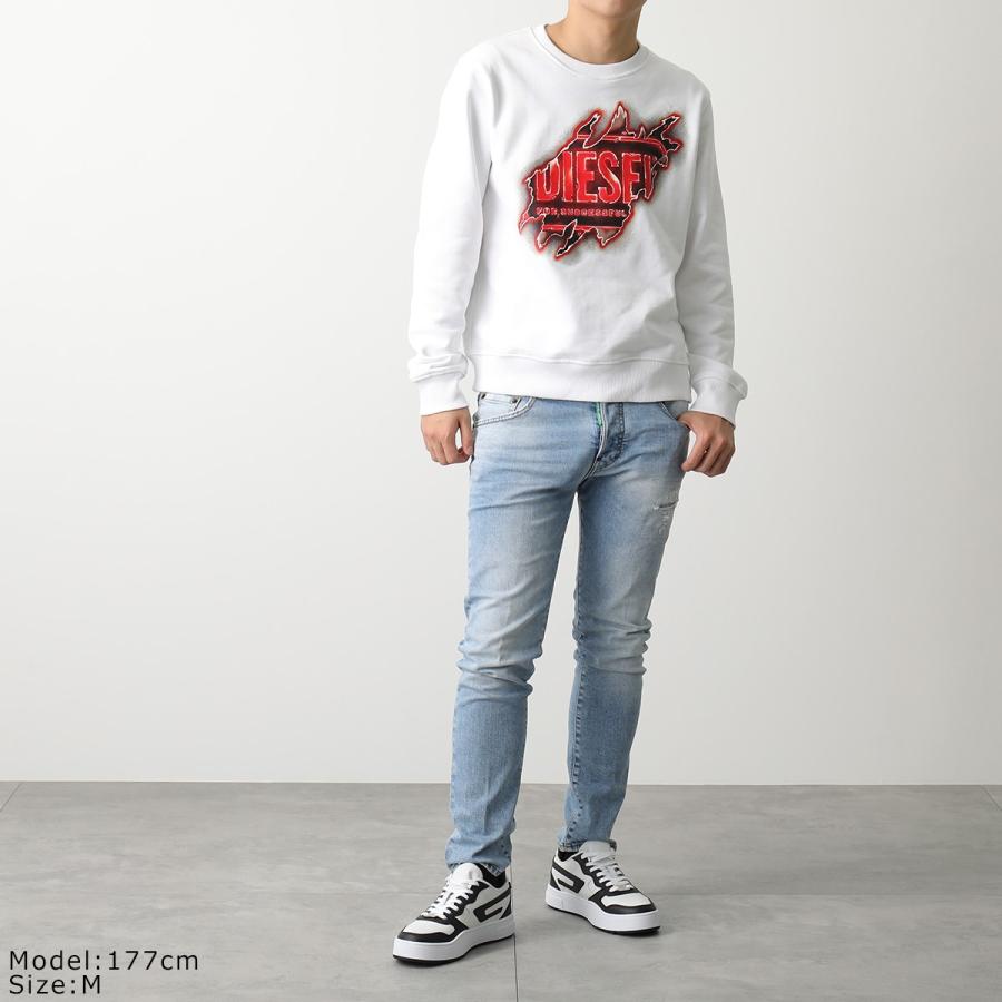 DIESEL（ディーゼル） スウェットシャツ S-GINN-E9 SWEAT-SHIRT A09827
