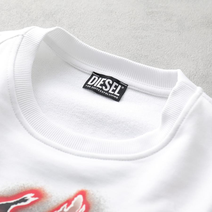 DIESEL（ディーゼル） スウェットシャツ S-GINN-E9 SWEAT-SHIRT A09827