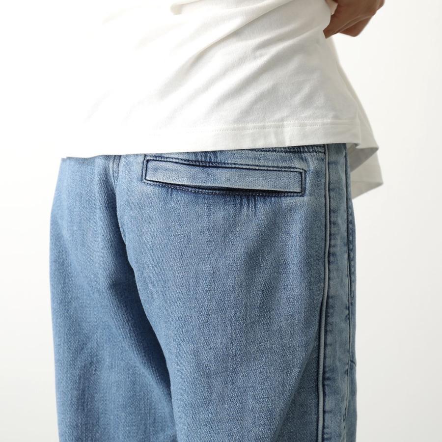 DIESEL ディーゼル ジーンズ D-MARTIANS-NE Sweat jeans A03924 09D01 メンズ デニムパンツ ワイド ストレート ジーパン ロゴ刺繍パッチ 01｜s-musee｜06