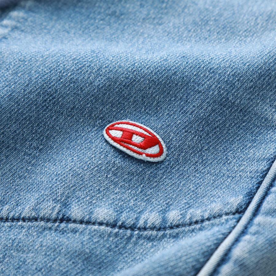 DIESEL ディーゼル ジーンズ D-MARTIANS-NE Sweat jeans A03924 09D01 メンズ デニムパンツ ワイド ストレート ジーパン ロゴ刺繍パッチ 01｜s-musee｜08