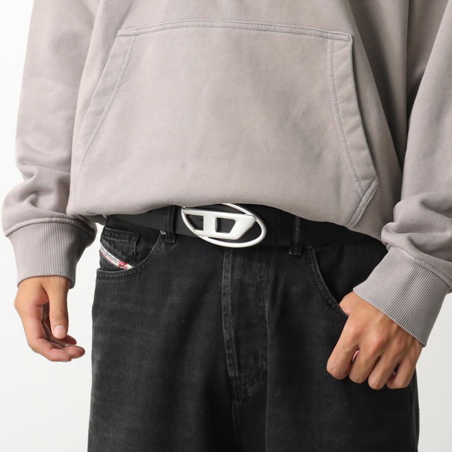 DIESEL（ディーゼル） ベルト B-1DR X08516 PR666 メンズ レザー ロゴ