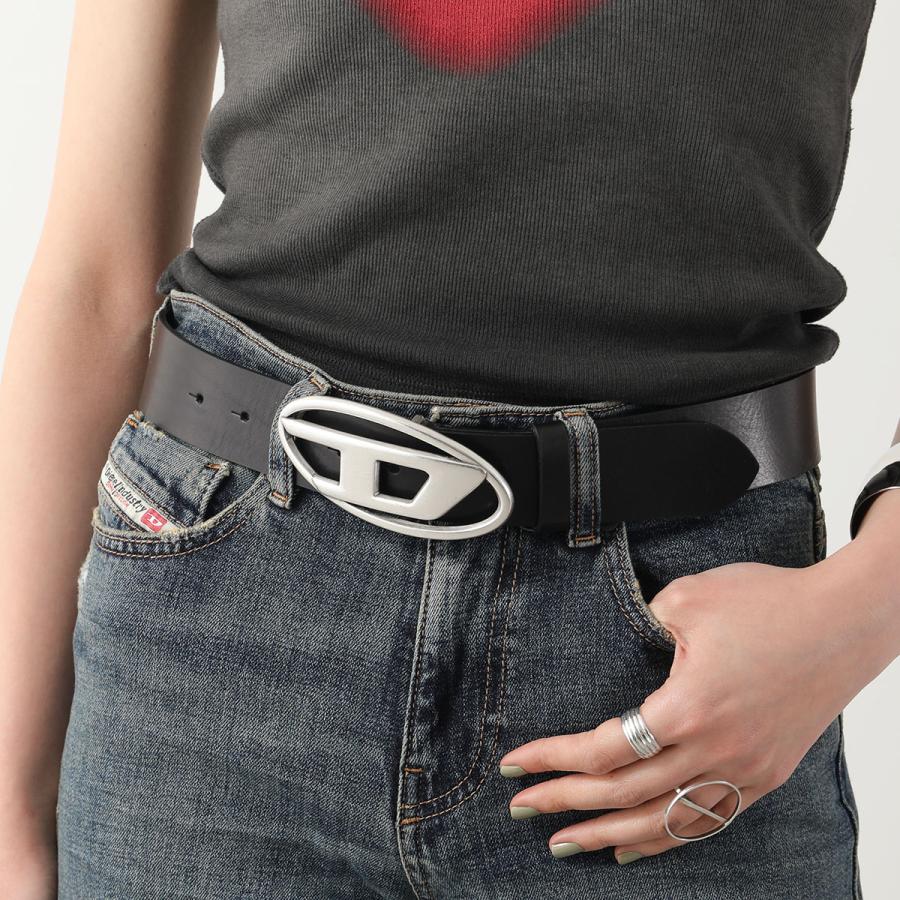 DIESEL（ディーゼル） ベルト B-1DR X08516 PR666 メンズ レザー ロゴ