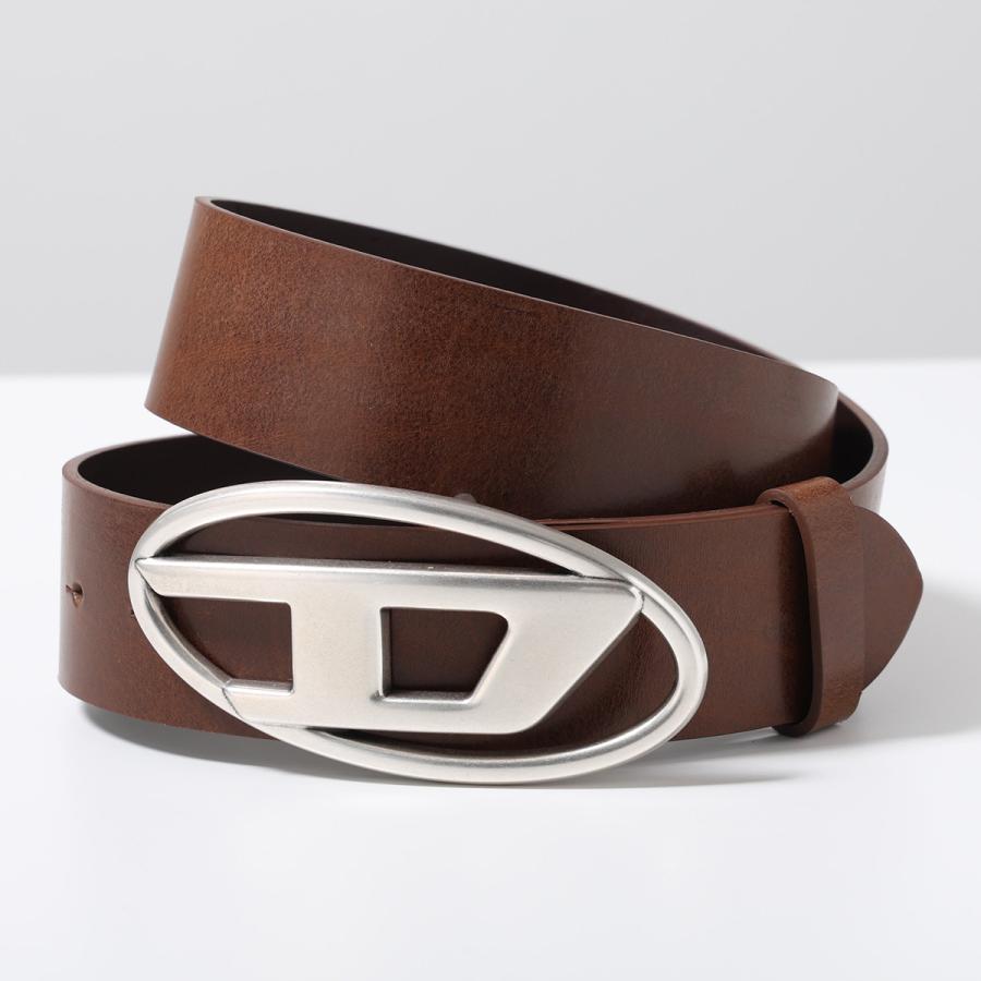 DIESEL（ディーゼル） ベルト B-1DR X08516 PR666 メンズ レザー ロゴ
