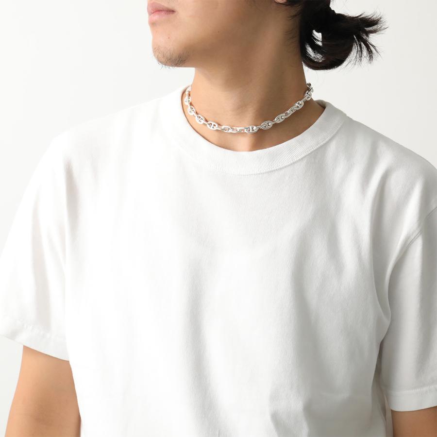 シルバー ネックレス シェーヌダンクル メンズ アンカー チェーン レディース HERMES（エルメス） ネックレス シェーヌダンクル Chaine dancre MM 36