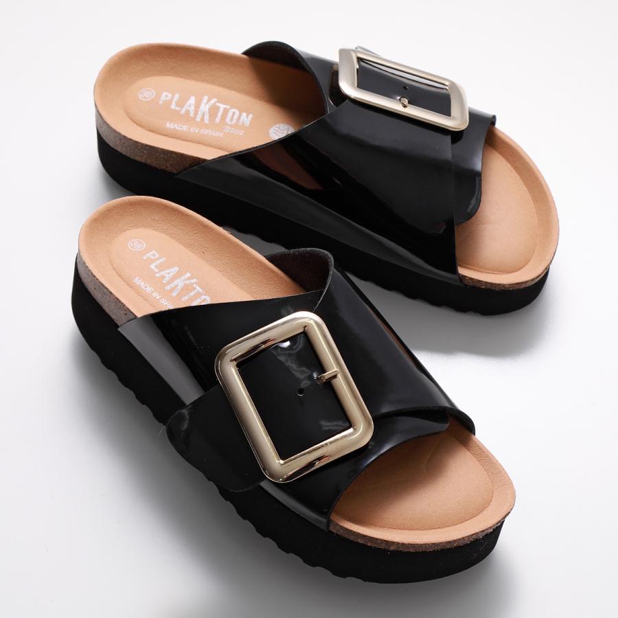 PLAKTON（プラクトン） サンダル 165964 レディース ビッグバックル