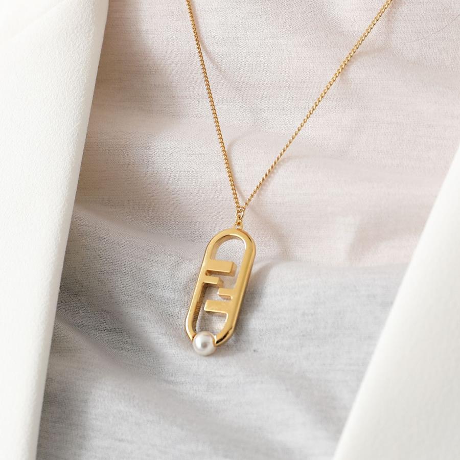 FENDI フェンディ ネックレス O LOCK オーロック 8AH692 A5TO FENDI フェンディ ネックレス O LOCK オーロック 8AH692 A5TO