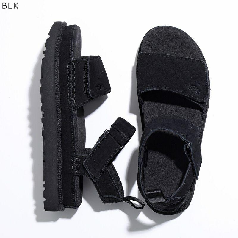 UGG ブラック スエード サンダル UGG（アグ） サンダル GOLDENSTAR ゴールデンスター 1136783