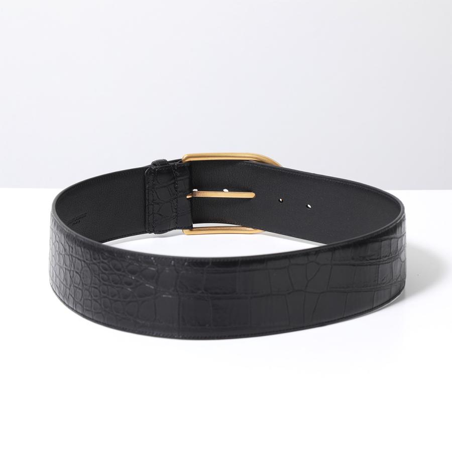 SAINT LAURENT サンローラン ベルト 619783 1SR0W レディース レザー