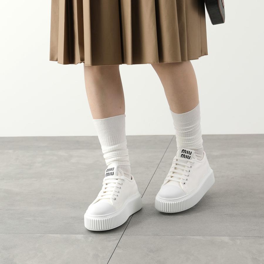 miu MIUMIU ミュウミュウ スニーカー 5E889D 3ARS レディース miu MIUMIU ミュウミュウ スニーカー 5E889D 3ARS レディース