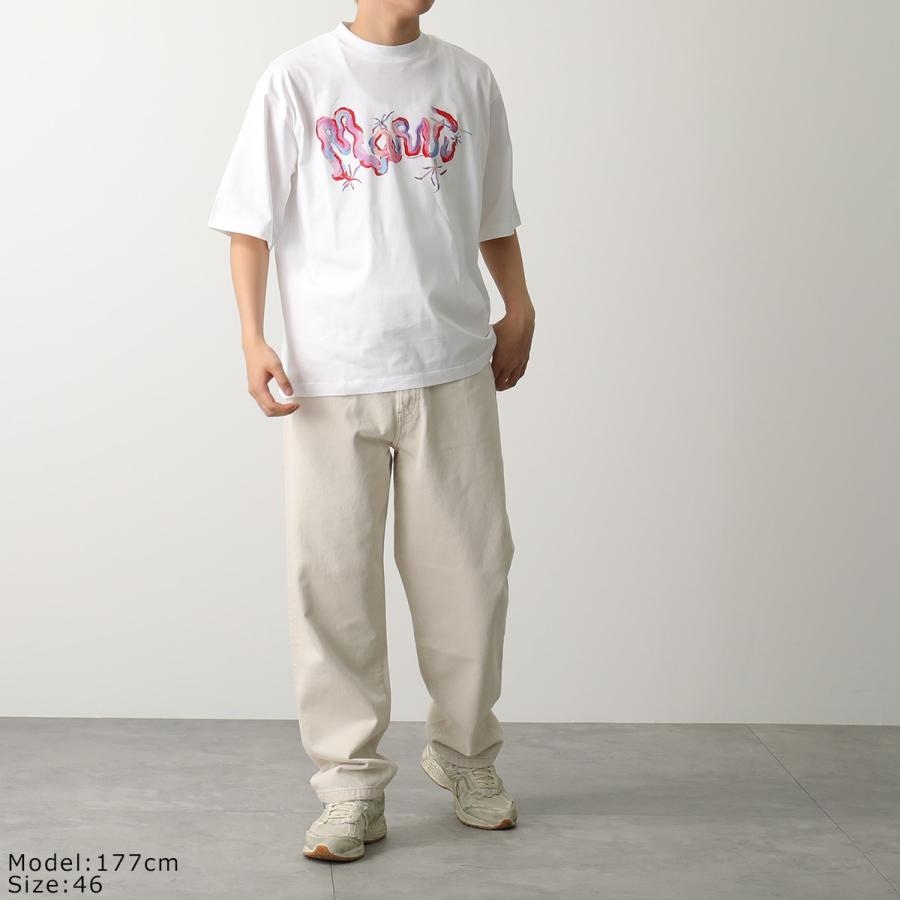 MARNI（マルニ） 半袖Tシャツ HUMU0223PB USCV18 メンズ ロゴT