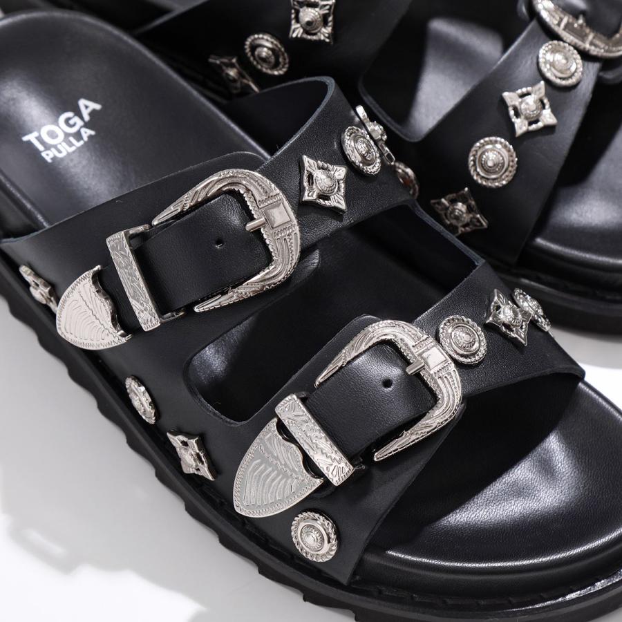 TOGA PULLA トーガ プルラ サンダル Buckle sandals AJ844 レディース 