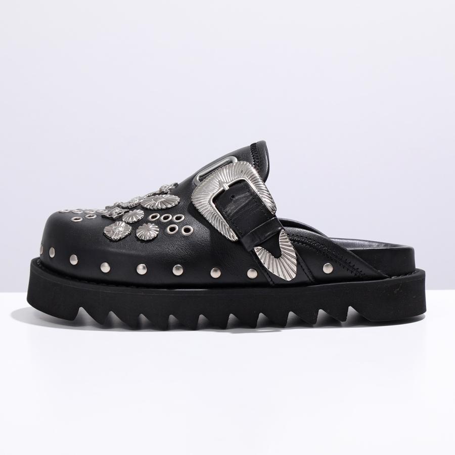 TOGA PULLA トーガ プルラ サボ サンダル Eyelet Metal Sabot TOGA PULLA トーガ プルラ サボ サンダル Eyelet Metal Sabot