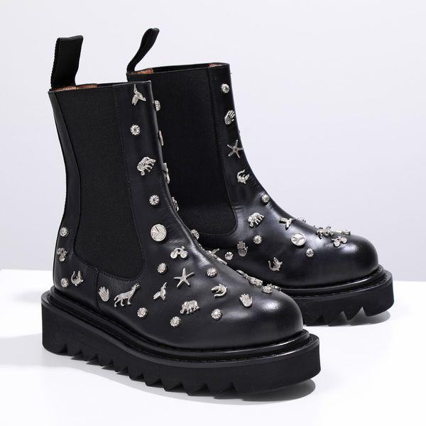 TOGA PULLA トーガ プルラ サイドゴアブーツ Embellished Boots AJ1245 