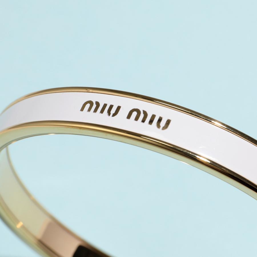 miu MIUMIU ミュウミュウ バングル 5JB408 2F6T レディース miu MIUMIU ミュウミュウ バングル 5JB408 2F6T レディース