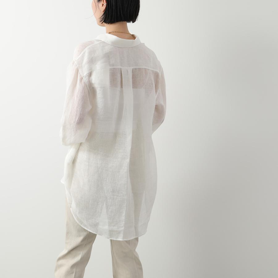 THE ROW LINEN SHIRT ザロウ オーバーサイズリネンシャツ THE ROW（ザ ロウ） 長袖シャツ BRANT ブラント 6981 W2441 レディース