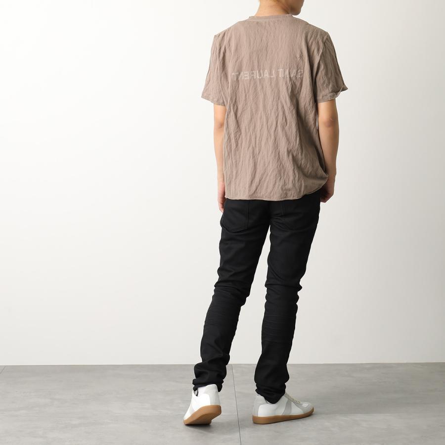 SAINT LAURENT サンローラン Tシャツ 737736 Y37HZ メンズ クルー 