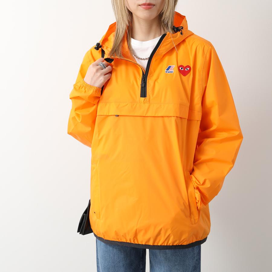 PLAY COMME des GARCONS × K-WAY プレイ コムデギャルソン ケーウェイ プルオーバー J502 レディース ...