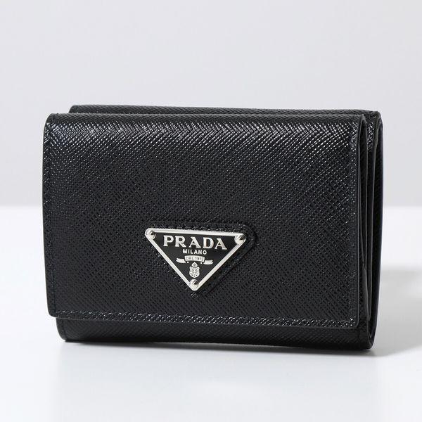 PRADA（プラダ） 三つ折り財布 2MH042 QHH メンズ サフィアーノレザー