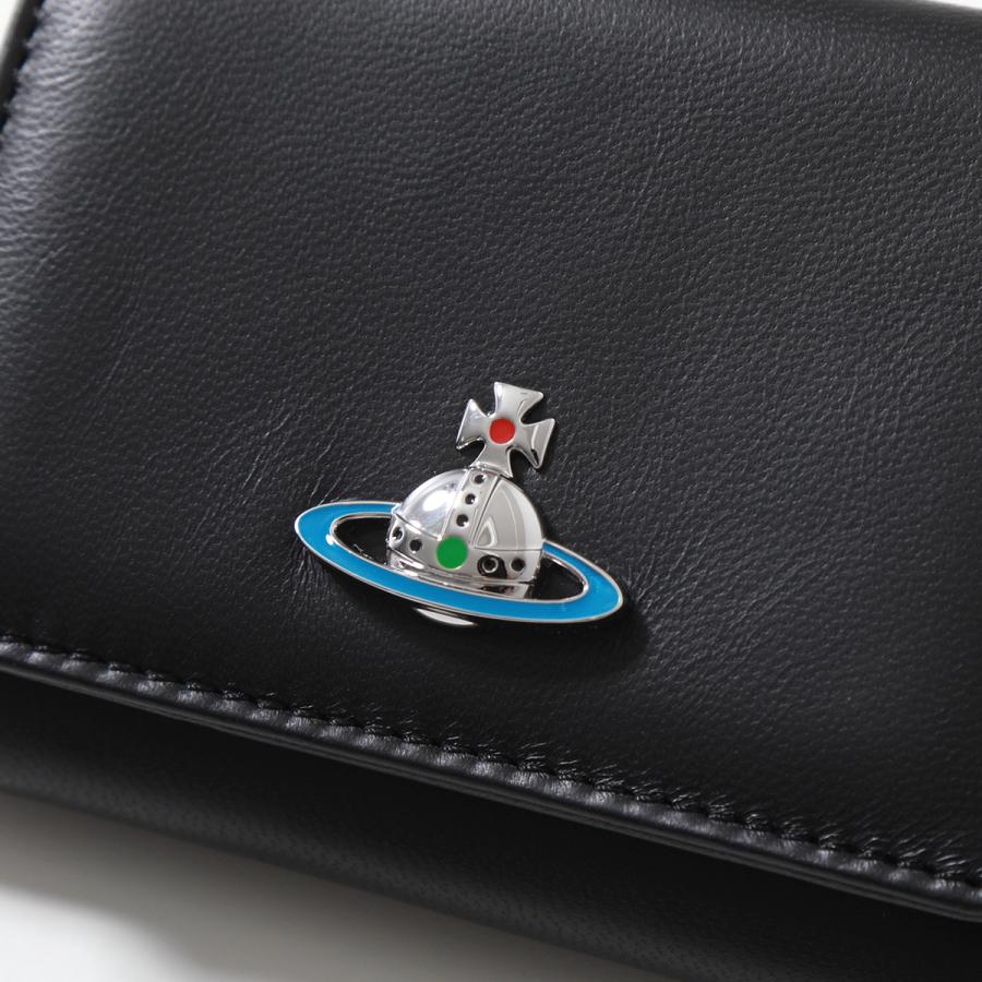 ヴィヴィアン ウエストウッド VIVIENNE WESTWOOD 財布 がま口 三つ折り レディース ナッパレザー 折りたたみ 三つ折り財布 5115002AU L001L Vivienne Westwood - ヴィヴィアン ウエストウッド VIVIENNE WESTWOOD