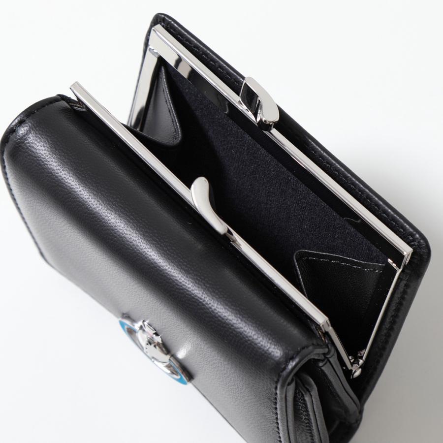 ヴィヴィアン ウエストウッド VIVIENNE WESTWOOD 財布 がま口 三つ折り レディース ナッパレザー 折りたたみ 三つ折り財布 5115002AU L001L Vivienne Westwood - ヴィヴィアン ウエストウッド VIVIENNE WESTWOOD
