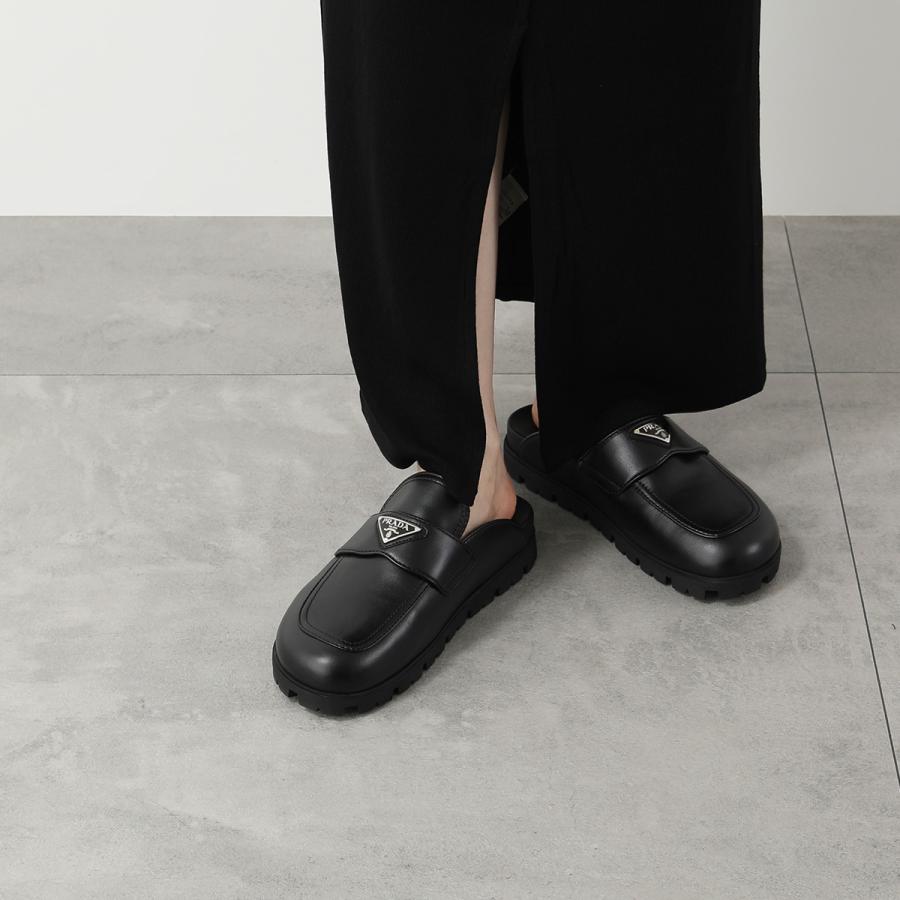 PRADA プラダ ミュールサンダル 2S2956 8NQ レディース レザー PRADA プラダ ミュールサンダル 2S2956 8NQ レディース レザー