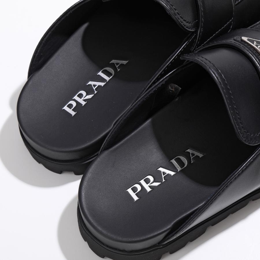 PRADA プラダ ミュールサンダル 2S2956 8NQ レディース レザー サボ 