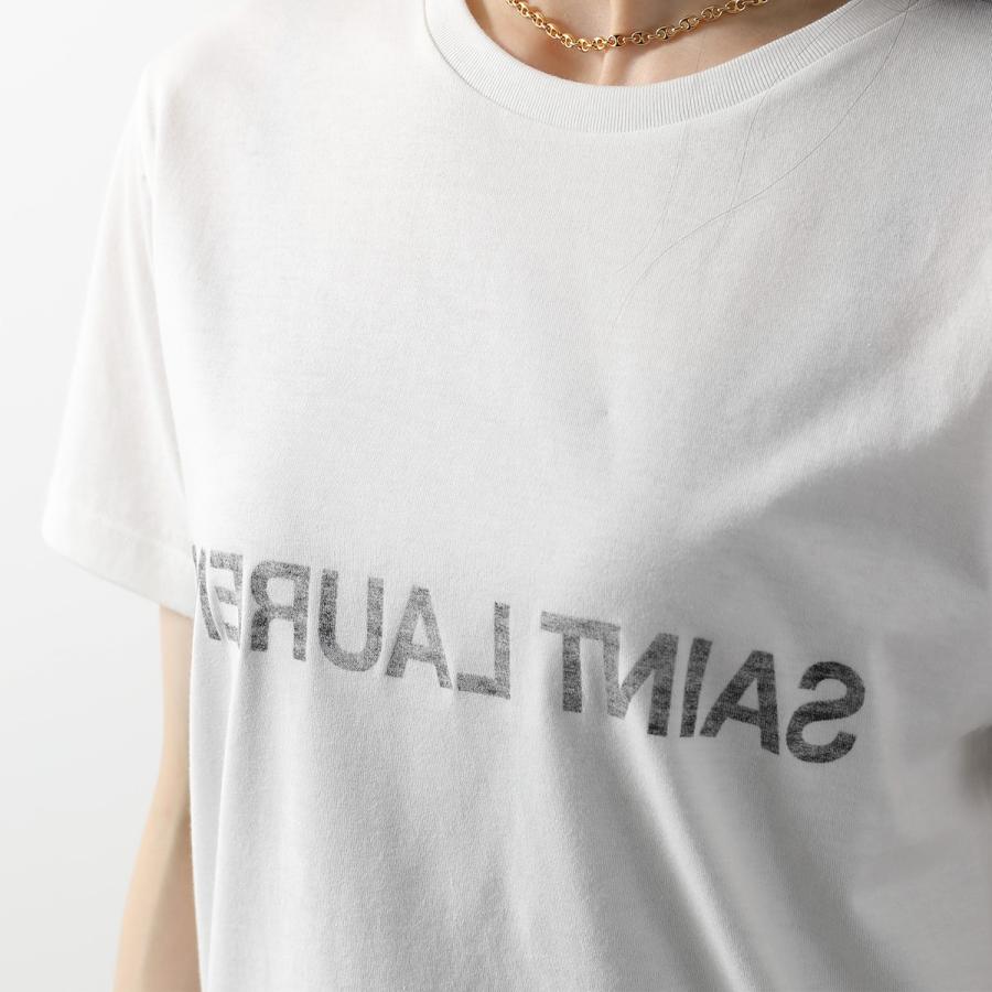 SAINT LAURENT サンローラン Tシャツ 663278 Y37AW レディース SAINT LAURENT サンローラン Tシャツ 663278 Y37AW レディース