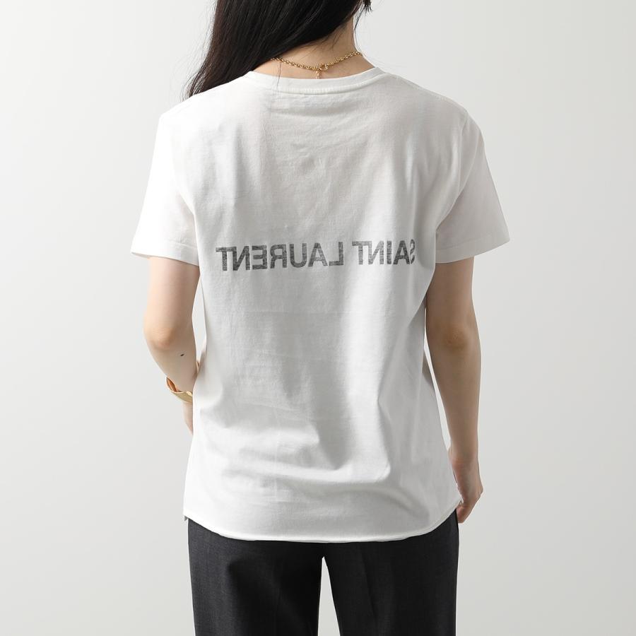 SAINT LAURENT サンローラン Tシャツ 663278 Y37AW レディース SAINT LAURENT サンローラン Tシャツ 663278 Y37AW レディース