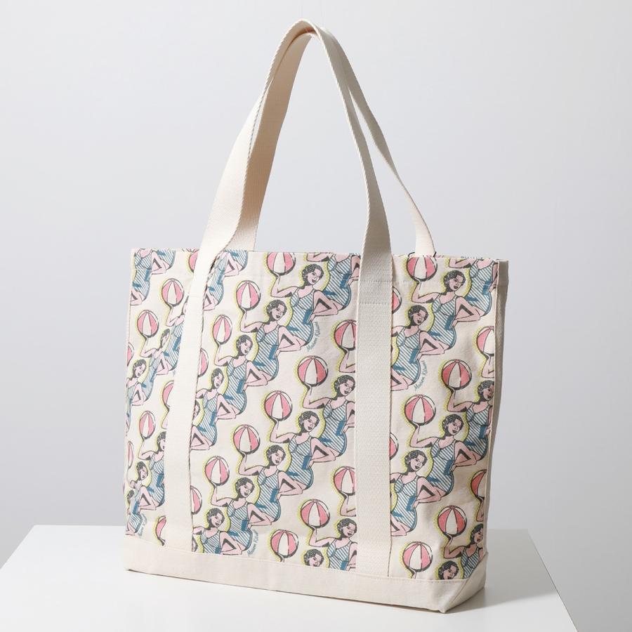 お*ち☆MAISON KITUNE 刺繍 トートバッグ☆ MAISON KITSUNE（メゾン キツネ） トートバッグ DANCING GIRLS