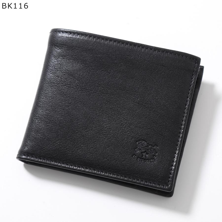 IL BISONTE（イルビゾンテ） 二つ折り財布 SBW007 PO0001 メンズ