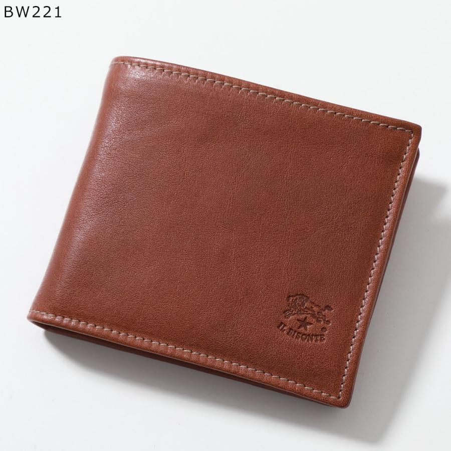 IL BISONTE（イルビゾンテ） 二つ折り財布 SBW007 PO0001 メンズ