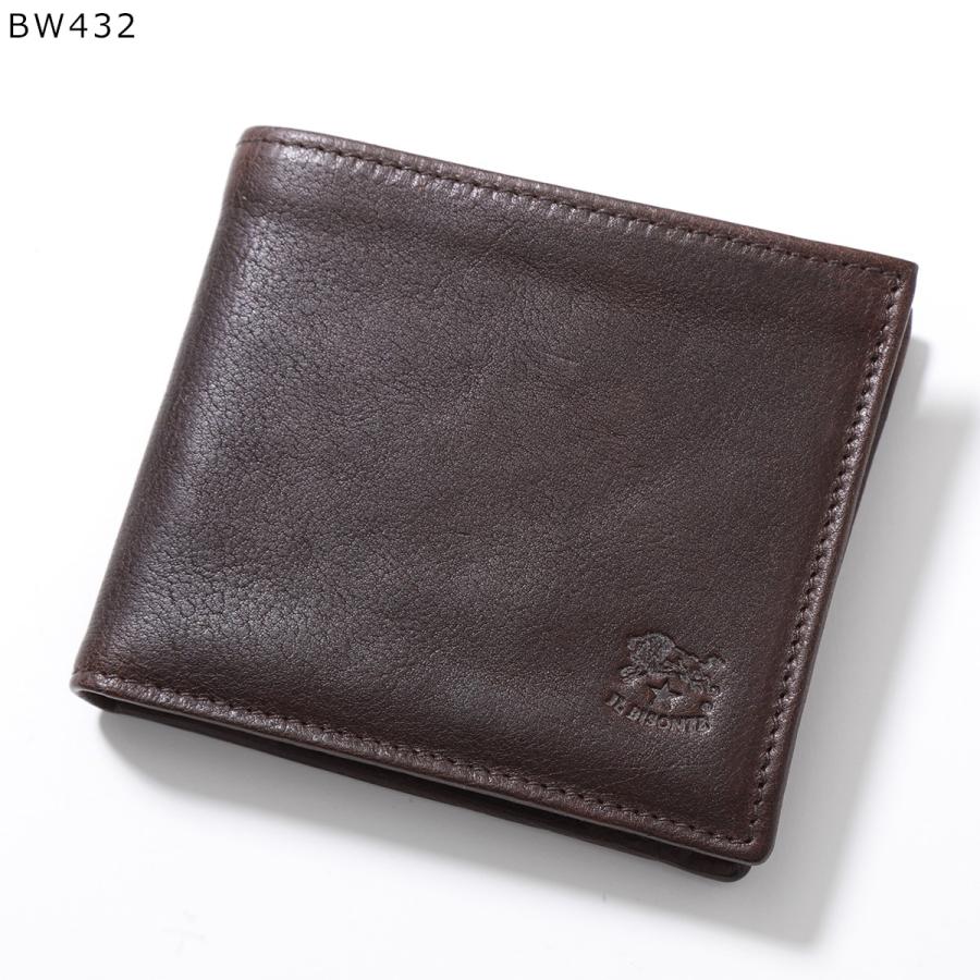 IL BISONTE（イルビゾンテ） 二つ折り財布 SBW007 PO0001 メンズ