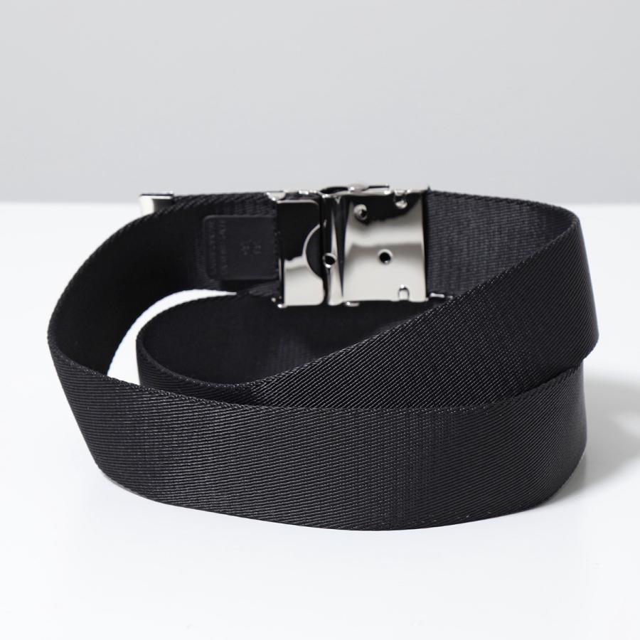 O*。様 希少 美品 バーバリー メンズベルト ガチャベルト ブラック シルバー BURBERRY（バーバリー） ベルト EKD 40MM 8062918 レディース ガチャ