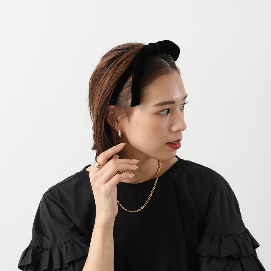 2023年９月購入品の美品　アレクサンドルドゥパリ　ベロアカチューシャ　袋あり 2023年9月購入品の美品アレクサンドルドゥパリベロア