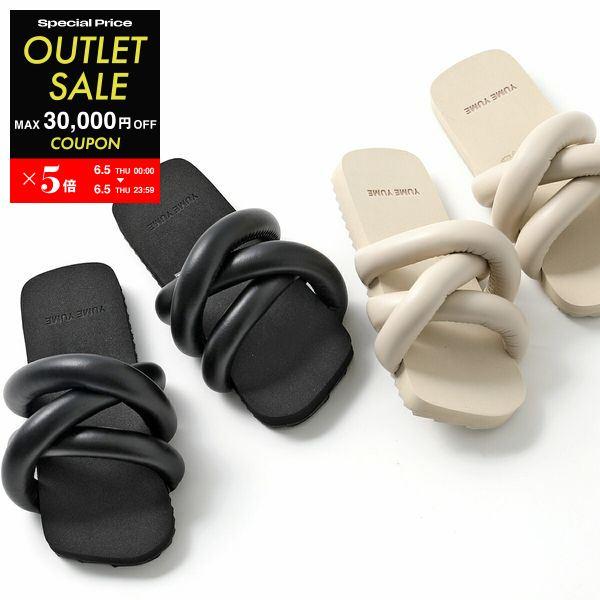 YUME ユメユメ フラットサンダル TYRE SLIDE レディース YUME ユメユメ フラットサンダル TYRE SLIDE レディース