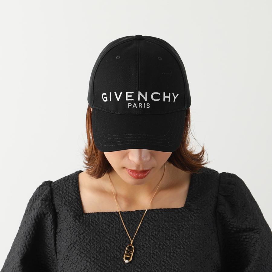 GIVENCHY ジバンシィ ベースボールキャップ BPZ022 P0PX レディース ロゴ 4G 刺繍 帽子 001