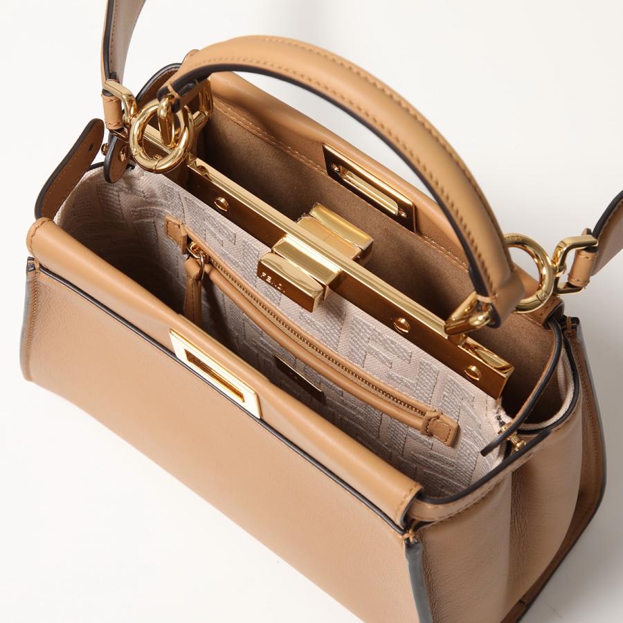 新品 FENDI フェンディ ピーカブー ミニ ハンドバッグ スモール バッグ FENDI フェンディ ハンドバッグ PEEKABOO MINI ピーカブー ミニ