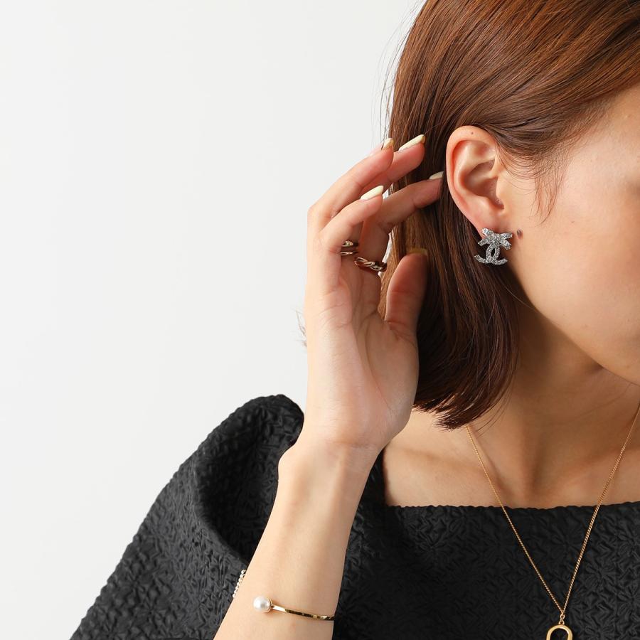 CHANEL シャネル ピアス ABA922 B10960 レディース リボン ココマーク