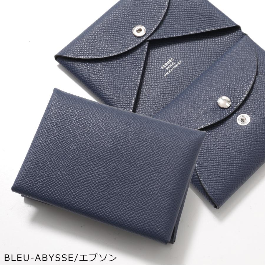 HERMES エルメス コインケース カルヴィデュオ CALVI DUO エプソン H083035CK H082977CK H085238CK メンズ レザー カードケース ミニ財布 SV カラー13色の画像