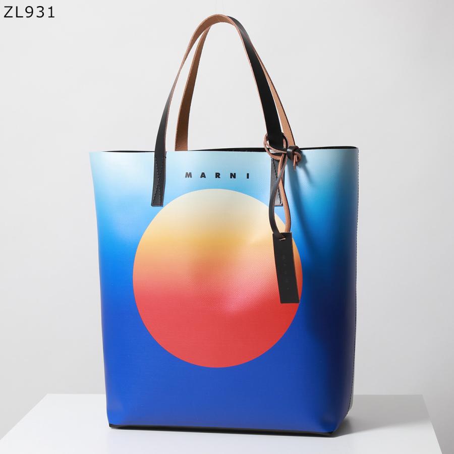 MARNI マルニ トートバッグ TRIBECA トライベッカ SHMQ000A13 P5538 SHMQ000A14 P5539 メンズ ショッピングバッグ ロゴ 鞄 カラー2色｜s-musee｜07