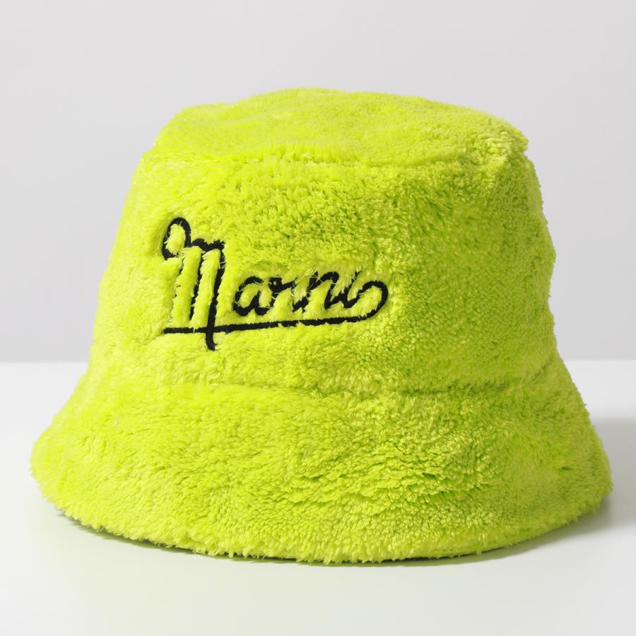 MARNI（マルニ） バケットハット CLZC0104S0 UTP726 メンズ ロゴ 刺繍
