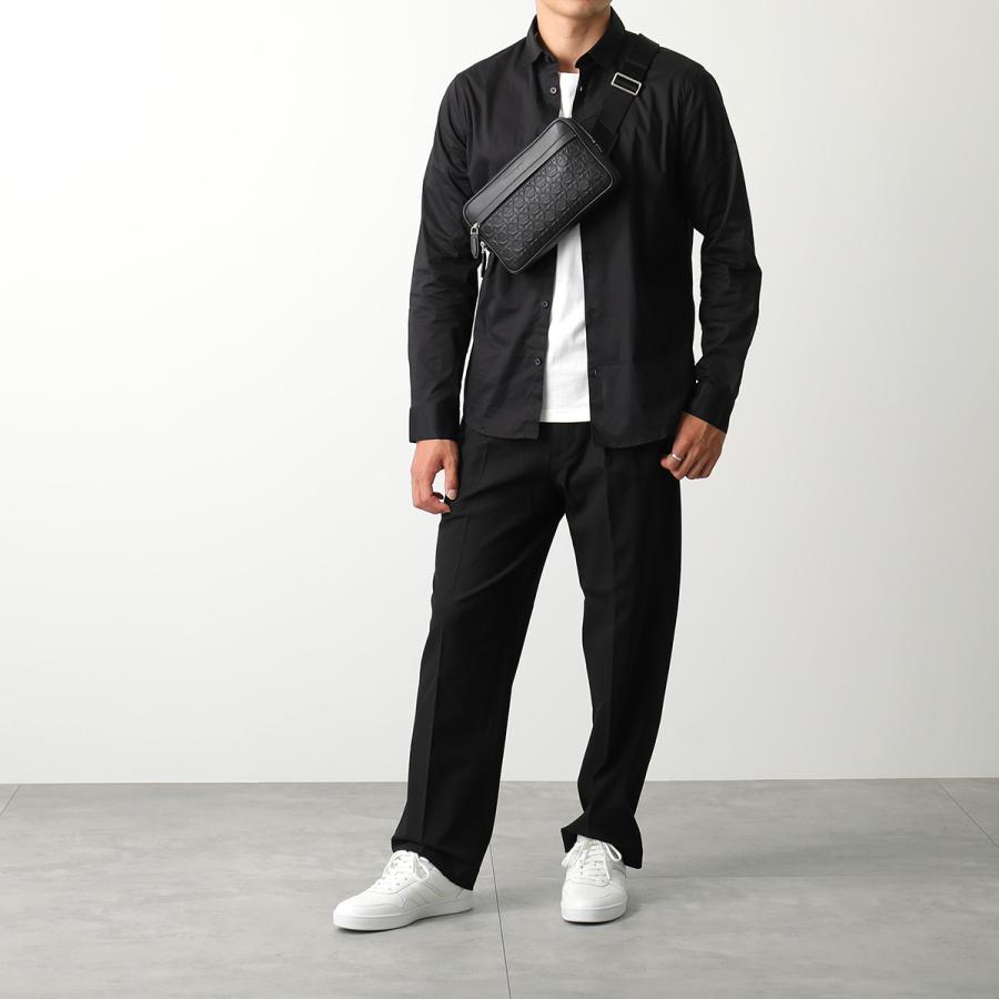 FERRAGAMO フェラガモ ボディバッグ 24 1214 メンズ レザー FERRAGAMO フェラガモ ボディバッグ 24 1214 メンズ レザー