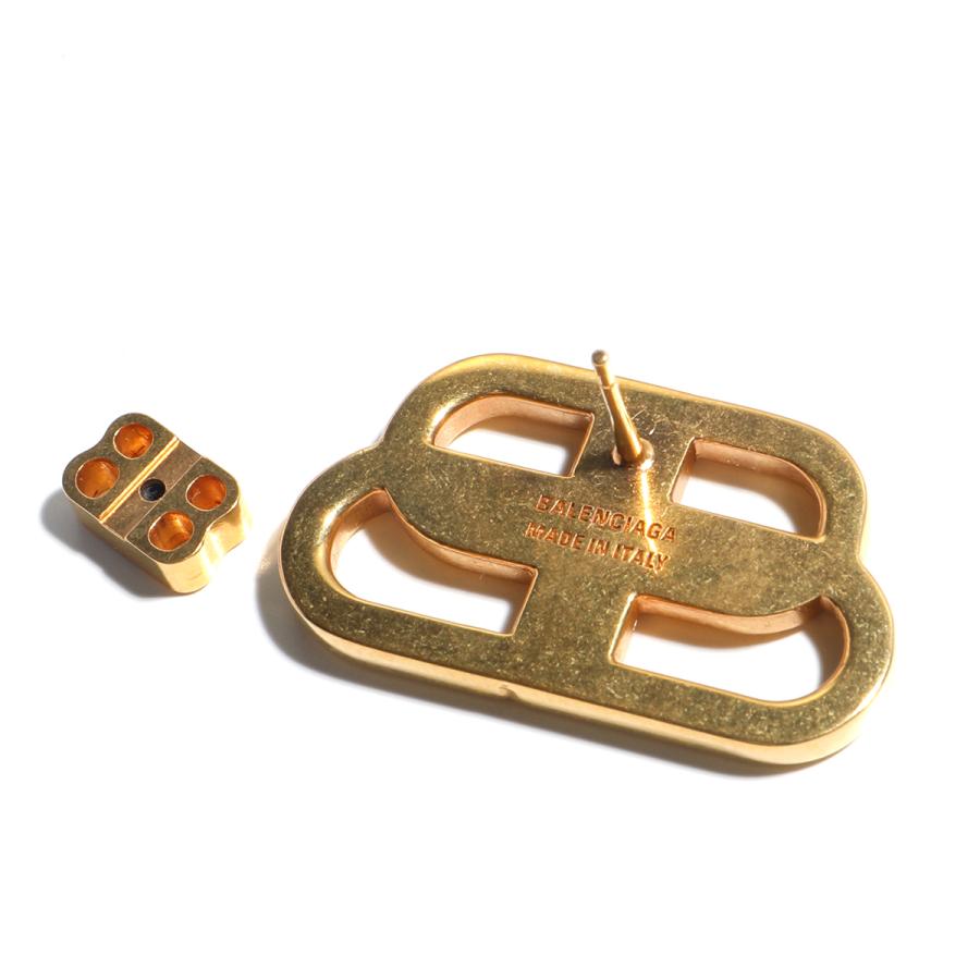 BALENCIAGA バレンシアガ ピアス BB STUD スタッド 624199 TZ99G  