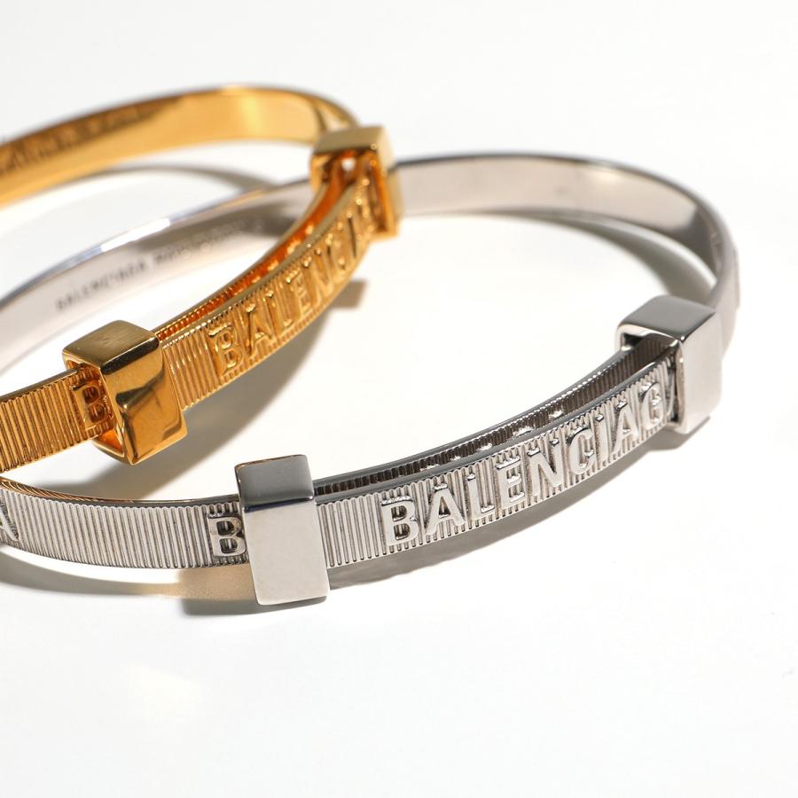 BALENCIAGA バレンシアガ ブレスレット LOGO HOOP ロゴ フープ BALENCIAGA バレンシアガ ブレスレット LOGO HOOP ロゴ フープ