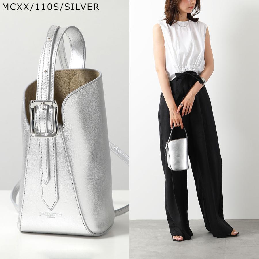 最終価格★J&MDavidson ショルダーバッグ クイバー バケットシルバー J&M Davidson（J＆Mデヴィッドソン） ナノ クイバー バケット NANO