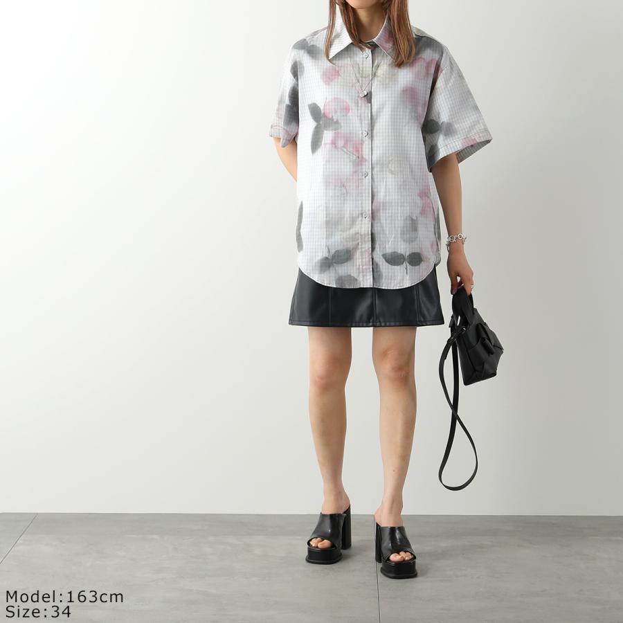 Acne Studios アクネストゥディオズ 半袖 シャツ AC0552 FN-WN Acne Studios アクネストゥディオズ 半袖 シャツ AC0552 FN-WN
