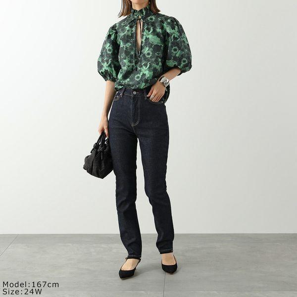 GANNI ガニー デニム Comfort Stretch Cutye Cropped J1143 6365 